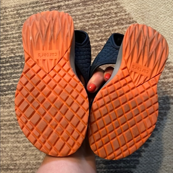 Carters - Kids light up Dinosaur Sandals - Navy and Green - Picture 5 of 6